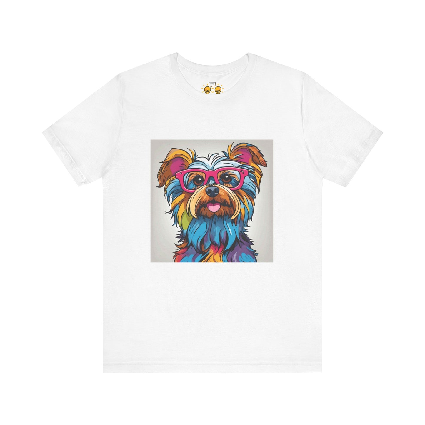 Light house colorful doggie T - shirt