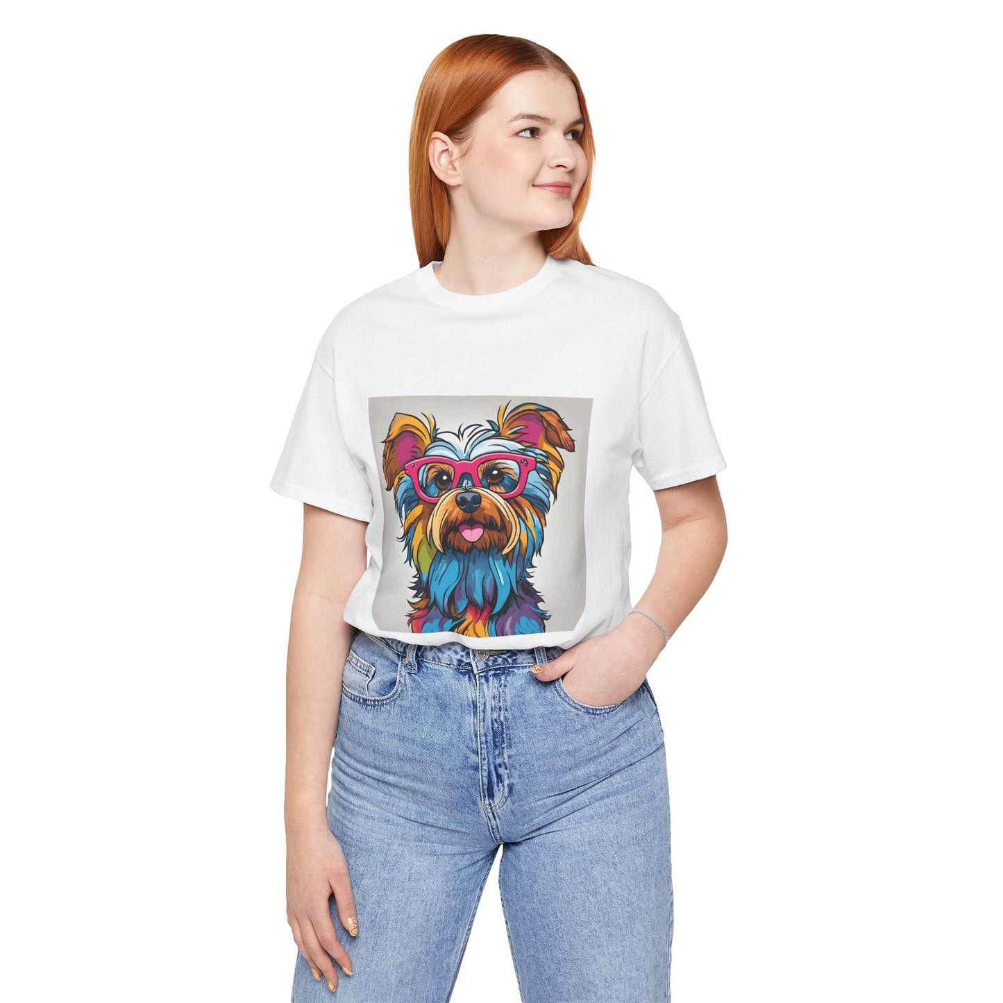 Light house colorful doggie T - shirt